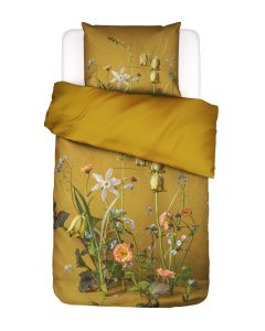 ESSENZA Ficaria Flower ochre Duvet cover 140 x 220 cm