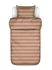 Marc O'Polo Hillan Dark coral Duvet cover 135 x 200 cm