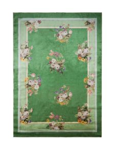 ESSENZA Laurine Shale green Carpet small 60 x 90 cm