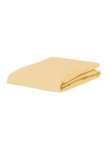ESSENZA Minte Yellow straw Fitted sheet 80 x 200 cm
