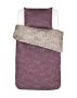ESSENZA Camille Duvet cover plum wine