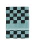 Marc O'Polo Checker Guest towel Aquamarine