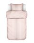 Marc O'Polo Classic Stripe Duvet cover Rose smoke