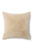 ESSENZA Furry Cushion Oatmeal