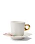ESSENZA Gallery Espresso cup & saucer Off white