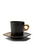 ESSENZA Masterpiece Espresso cup & saucer Dark Green