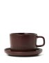 Marc O'Polo Moments Coffee cup & saucer Earth Brown