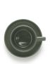 Marc O'Polo Moments Espresso cup & saucer Olive Green