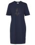 COVERS & CO Nava Uni Nightdress short sleeve Nightblue