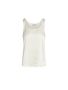 ESSENZA Shelby satin Uni Top Sleeveless Vanilla