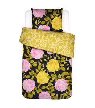 ESSENZA & CO Bloom with a view Black Duvet cover 135 x 200 cm