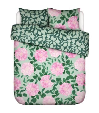 ESSENZA & CO Bloom with a view Misty green Duvet cover 240 x 220 cm