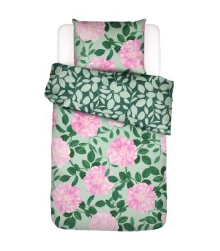 ESSENZA Bloom with a view Misty green Duvet cover 140 x 200 cm