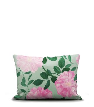 ESSENZA & CO Bloom with a view Misty green Pillowcase 60 x 70 cm