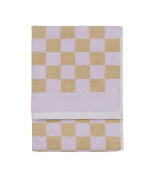 Marc O'Polo Checker Lilac Guest towel 30 x 50 cm