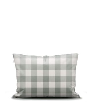 ESSENZA Chess Dusty green Pillowcase 60 x 70 cm