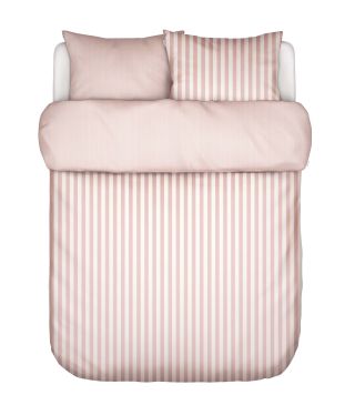 Marc O'Polo Classic Stripe Rose smoke Duvet cover 240 x 220 cm