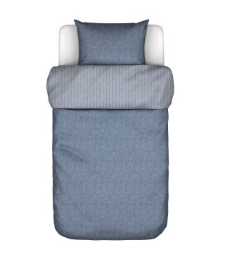 Marc O'Polo Eilif Flannel Twilight Blue Duvet cover 140 x 200 cm