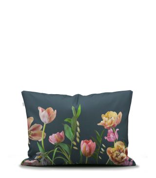 ESSENZA Eloise Slate grey Pillowcase 60 x 70 cm