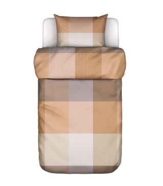 Marc O'Polo Erliv Dark coral Duvet cover 140 x 220 cm