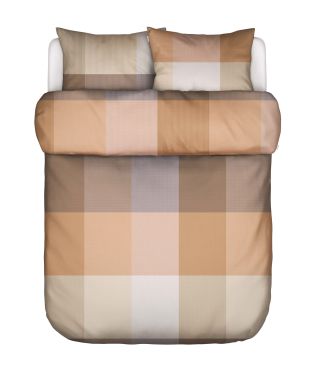 Marc O'Polo Erliv Dark coral Duvet cover 200 x 200 cm