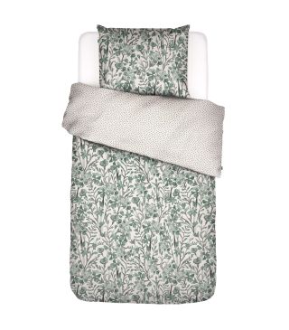 Covers & Co Floral fiesta Green Duvet cover 135 x 200