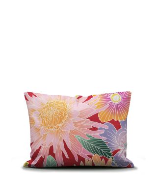 ESSENZA & CO Flower fling Happy red Pillowcase 60 x 70 cm