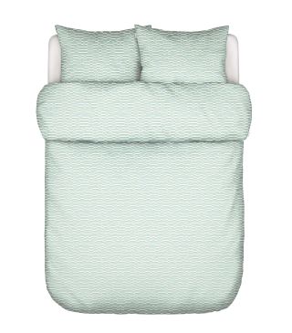 Marc O'Polo Harpa Blue haze Duvet cover 200 x 200 cm
