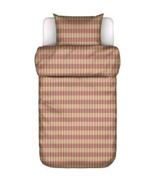 Marc O'Polo Hillan Dark coral Duvet cover 140 x 220 cm