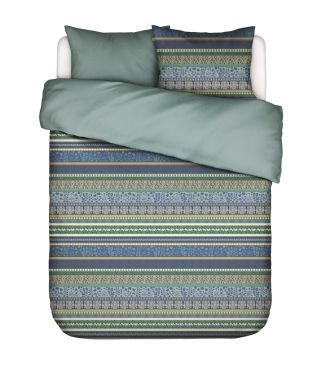 ESSENZA Lita Surf green Duvet cover 240 x 220 cm