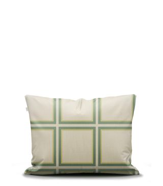 Essenza Luca Basil green Pillowcase 60 x 70