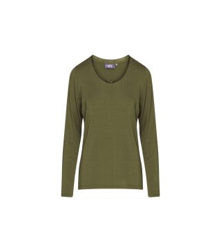 Essenza Luyza Uni Moss Top Long Sleeve XS