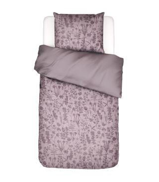 Essenza Maribel Pale purple Duvet cover 135 x 200