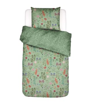 ESSENZA Marigold Quiet green Duvet cover 135 x 200 cm