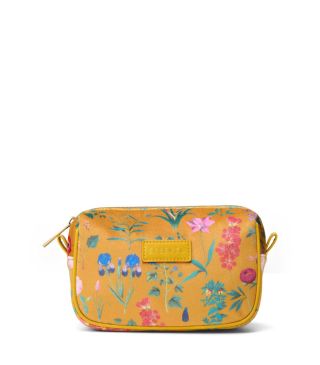 Essenza Megan Marigold Flower ochre Make-up Bag 20x8x11