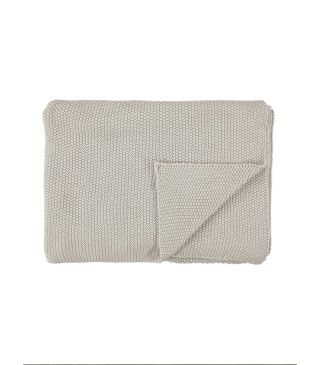 Marc O'Polo Nordic knit Oatmeal Plaid 130 x 170