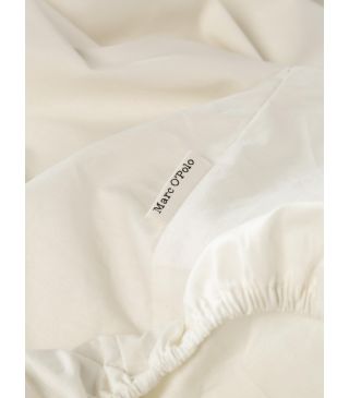 Marc O'Polo Premium Organic Percale Ecru Fitted sheet 90 x 200 cm