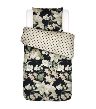 ESSENZA Rosalee Anthracite Duvet cover 140 x 220 cm