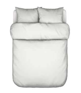 Marc O'Polo Senja Grey mist Duvet cover 200 x 200 cm