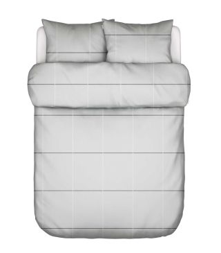 Marc O'Polo Suvie Grey mist Duvet cover 200 x 220