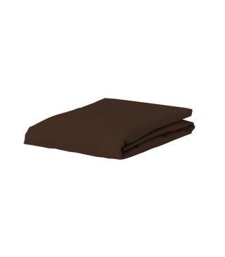 ESSENZA The Perfect Organic Jersey Fitted sheets Chocolate