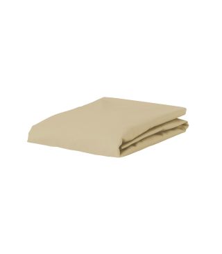ESSENZA The Perfect Organic Jersey Fitted sheets Fern yellow