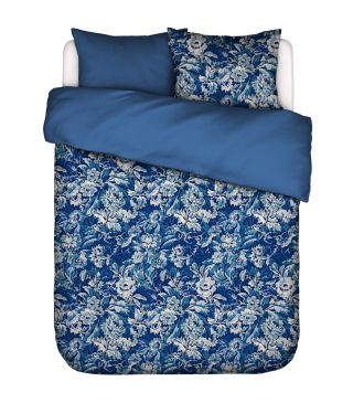 ESSENZA Yfke cobalt blue Duvet cover 260 x 220 cm