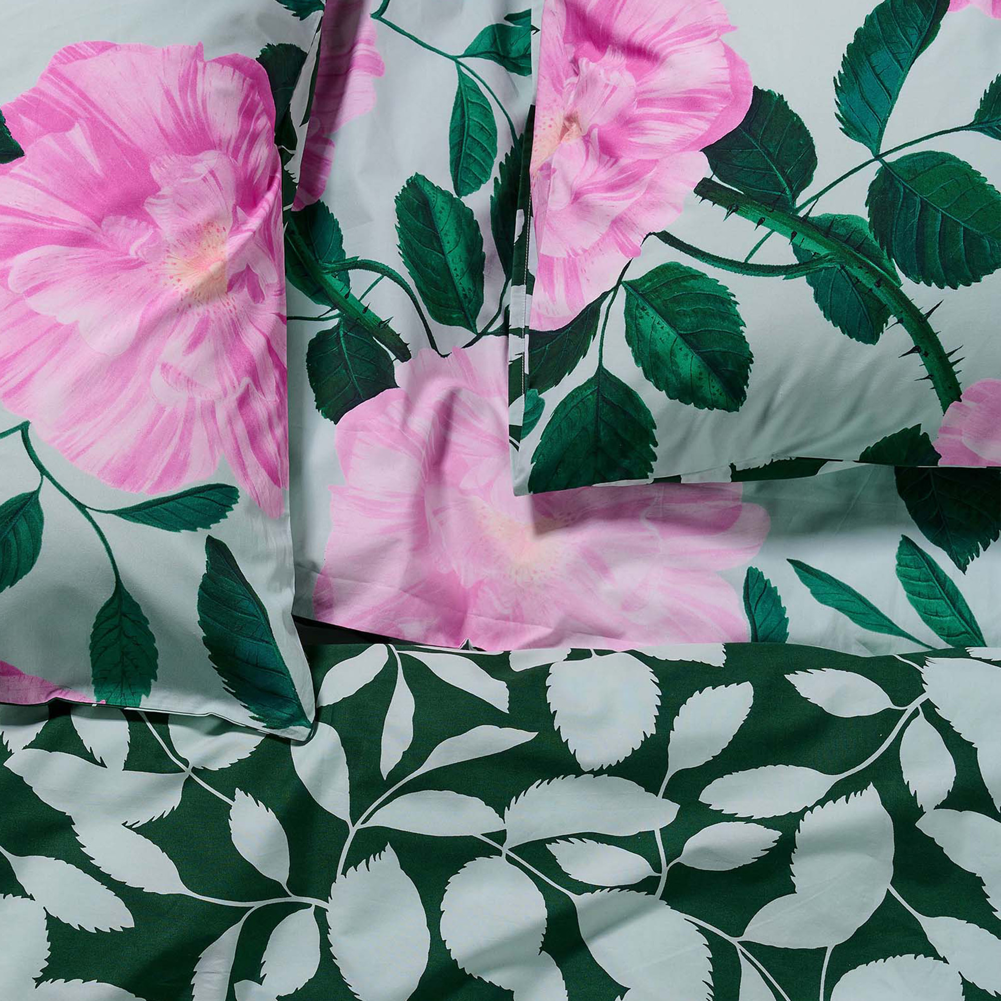 ESSENZA & CO Bloom With A View Misty Green 155 x 220 cm