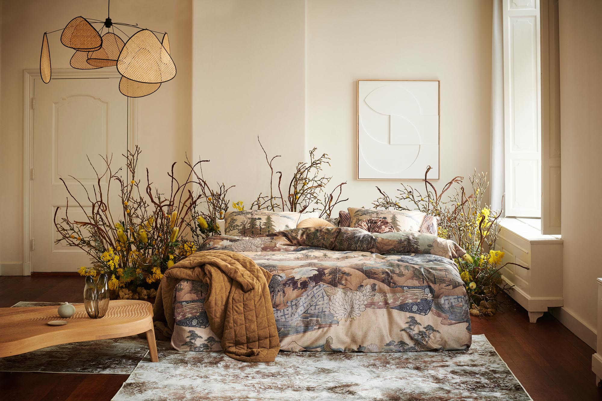 ESSENZA Carice Multi Duvet cover 240 x 220