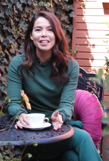 ESSENZA Naina Cherry Cushion 40