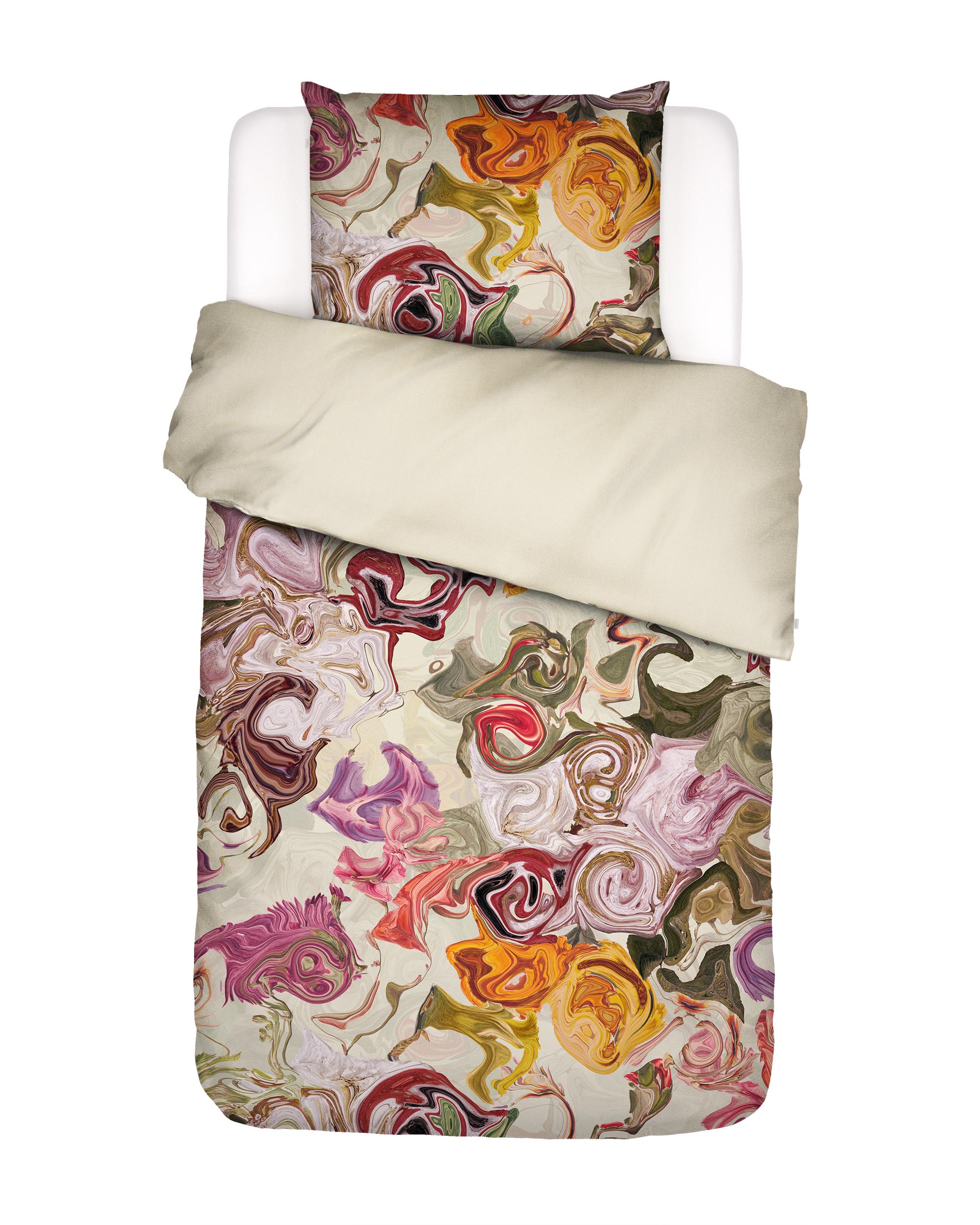 ESSENZA Isaline Vanille Dekbedovertrekset 140 x 220 cm