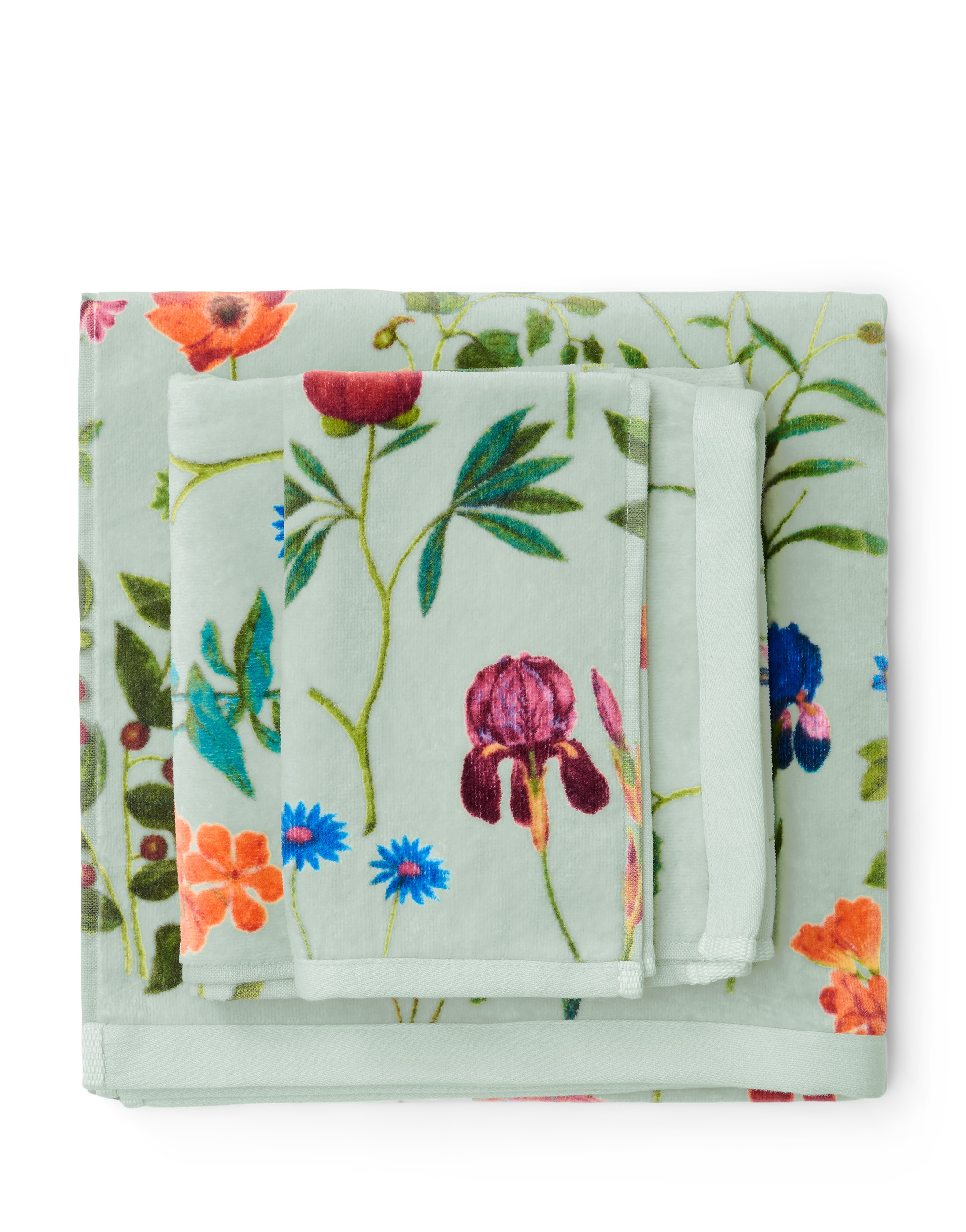 ESSENZA Minte Global grey Dekbedovertrekset 140 x 220 cm