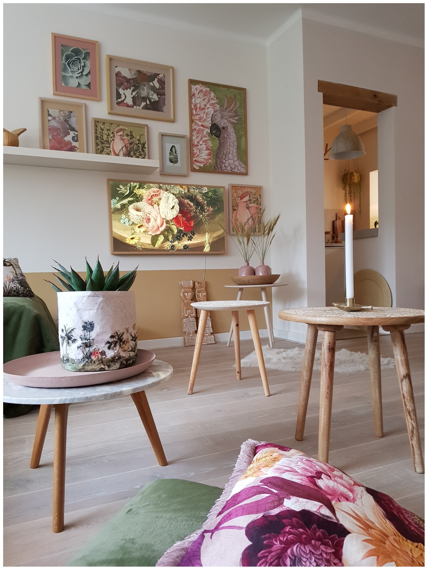 ESSENZA Giulia Vloerkleed Poef